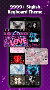 Neon Love Tema screenshot