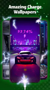 Neon Love Tema screenshot