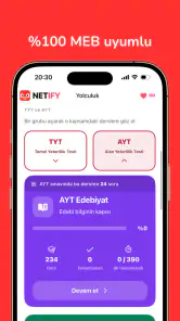 Netify: YKS, TYT & AYT screenshot