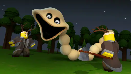 Night in Survive Dark Forest 3