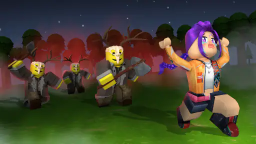 Night in Survive Dark Forest 7