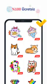 No.Pix, piksel boyama oyunları screenshot