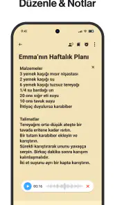 Notlar: Not defteri, notebook screenshot