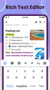 Notlar - Not Defteri ve Defter screenshot