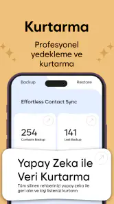 Numarify: Rehber Yedek Kurtar screenshot