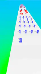 Number Master: Run and merge 6