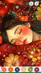 Oil Painting Coloring Book 3