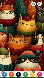 Oil Painting Coloring Book 4