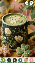 Oil Painting Coloring Book 7