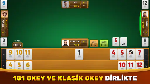 Okey & 101 Okey İnternetsiz HD 1
