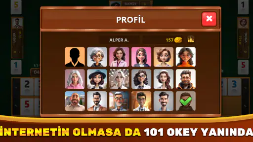 Okey & 101 Okey İnternetsiz HD 4