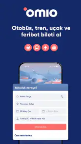 Omio: Otobüs ve Uçak Biletleri screenshot