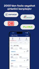 Omio: Otobüs ve Uçak Biletleri screenshot