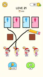 One Line-Mini oyun çizimi screenshot