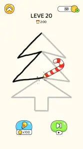 One Line-Mini oyun çizimi screenshot