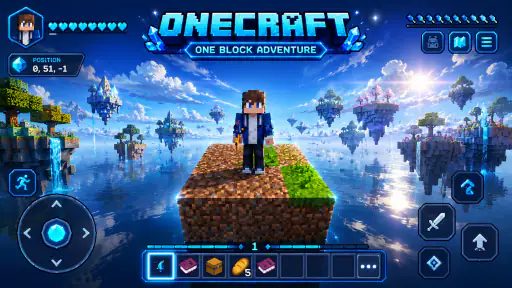 ONECRAFT : One Block Adventure 1