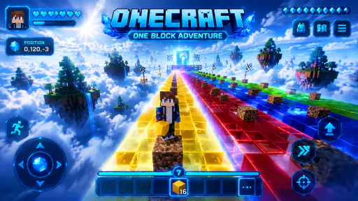 ONECRAFT : One Block Adventure 3