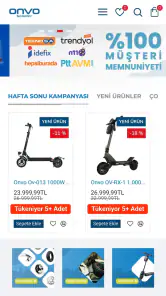 Onvo Scooter screenshot