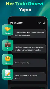 Open Chat - AI bot uygulaması screenshot