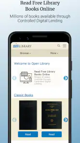 Open Library screenshot