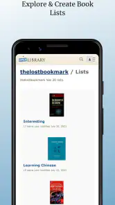 Open Library screenshot