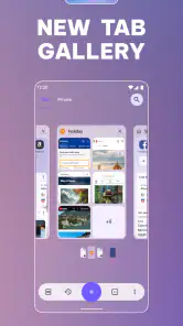 Opera beta tarayıcı screenshot