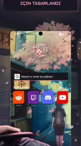Opera GX: Oyuncu Tarayıcısı screenshot