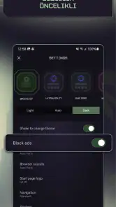 Opera GX: Oyuncu Tarayıcısı screenshot
