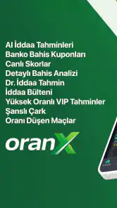 Oranx: İddaa Tahminleri & AI screenshot