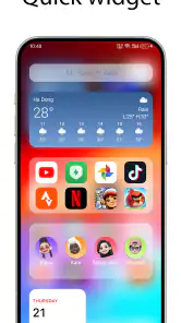 OS Launcher 18 - Phone 16 Max screenshot