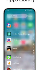 OS Launcher 18 - Phone 16 Max screenshot