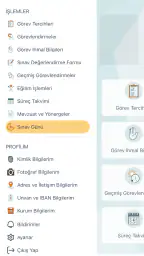 ÖSYM Görevli İşlemleri Sistemi 4