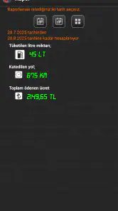 Oto Yakıt Hesaplama screenshot