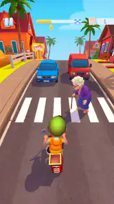 Paper Boy Race－Koşma oyunları screenshot