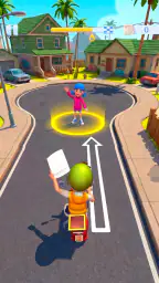 Paper Boy Race-Koşma oyunları 8