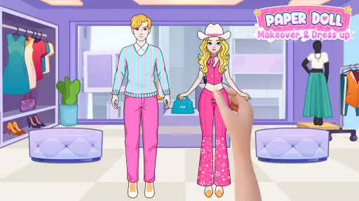 Paper Doll Makeover & Dress Up 7