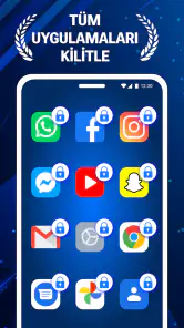 Parmak İzi ile Uygulama Kilidi screenshot