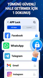 Parmak İzi ile Uygulama Kilidi screenshot
