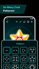 Parmak Spinner: Işık Çizim screenshot