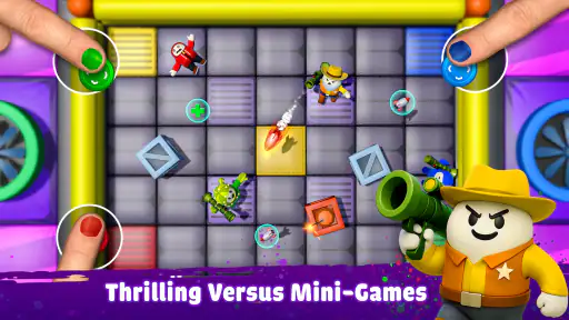 Party Game Hub 3D: 1234 Player 2