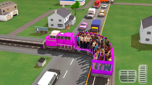 Passenger Express Train Game 2
