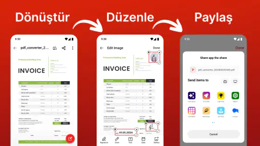 PDF dönüştürücü: JPG den PDF 2