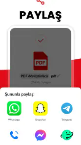 PDF Dönüştürücü - JPG to PDF screenshot