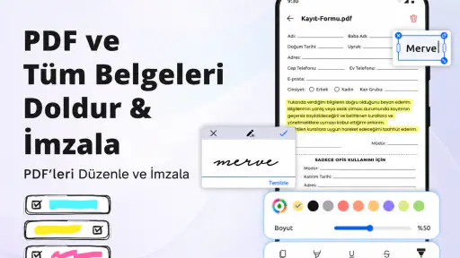 PDF Okuyucu & Düzenleyici 3