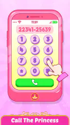 Pembe Prenses Bebek Telefonu 2