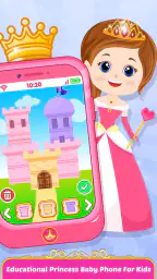 Pembe Prenses Bebek Telefonu 6