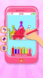 Pembe Prenses Bebek Telefonu 7