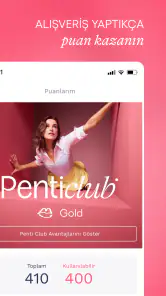 Penti: İç Giyim ve Ev Giyim screenshot