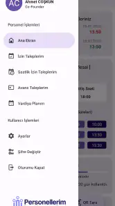 Personellerim screenshot