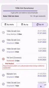 Personellerim screenshot
